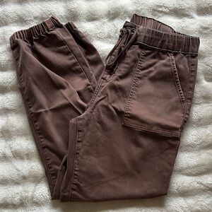 Casual Brown Joggers for Women